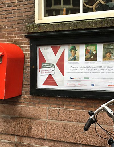 Fotomaterial »Die Wanderausstellung ›Unterwegs mit Felix Nussbaum‹ ist eingerichtet in Haarlem.«, 27.2.2020, © Heiko Schlatermund